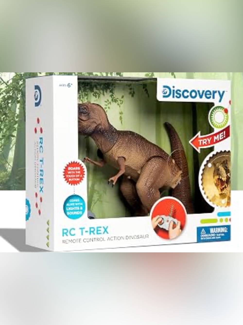 Discovery RC T-Rex Toy Remote Control Dinosaur - New in Box